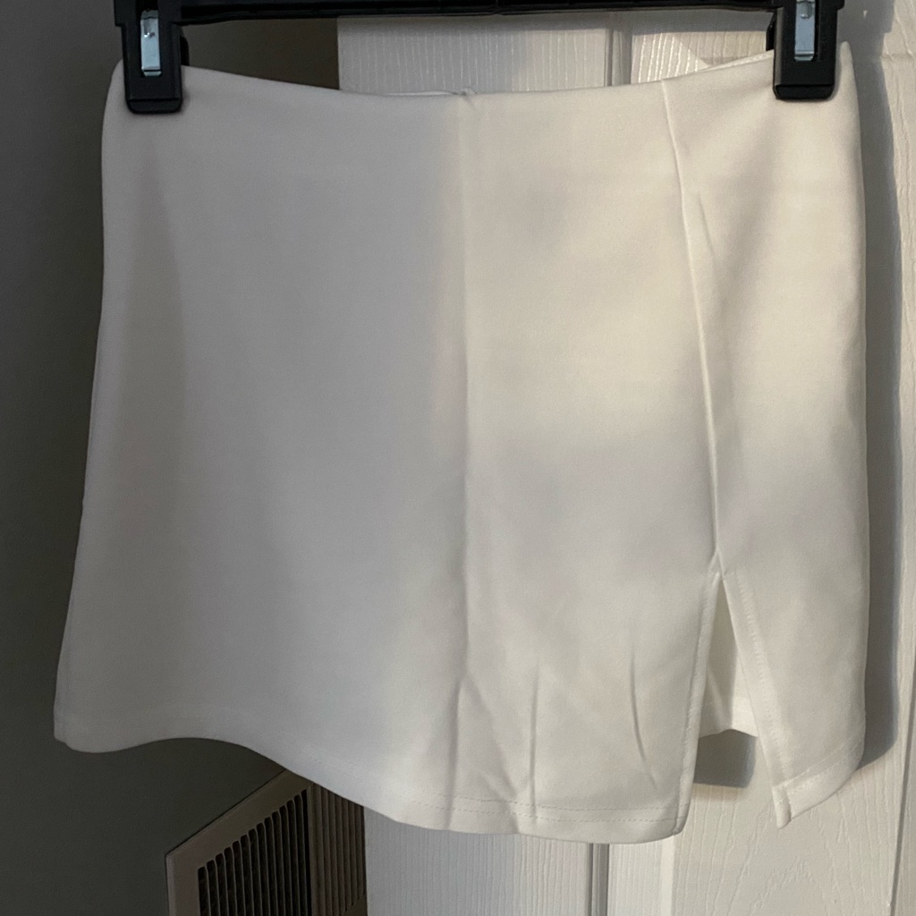 Skort With Split Hem